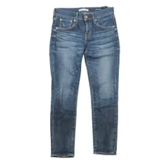 美品 RED CARD レッドカード Anniversary 25th デニム パンツ ヴィンテージ加工 ジーンズ Gパン 23 紺 インディゴネイビー レディース 古着 中古 USED