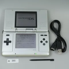【ｍ395】Nintendo DS プラチナ シルバー 本体 動作確認済み