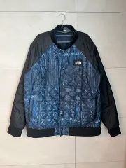 (2XL) ザノースフェイス リバーシブル 軽量 ダウン ジャケット