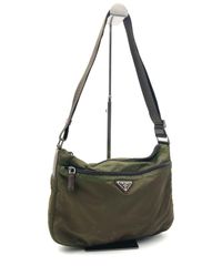 PRADA プラダ　ポコノ　テスート　ナイロン　ショルダーバッグ25030402 超美品】PRADA プラダ テスートナイロン ポコノ ショルダーバッグ 黒