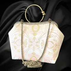 【No.717】着物リメイクバッグ、和風オリジナルバッグ、着物ショルダーバッグ