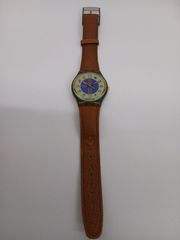 美品・稼働品】Swatch スウォッチ xx-rated ラバー ロゴ 腕 - メルカリ