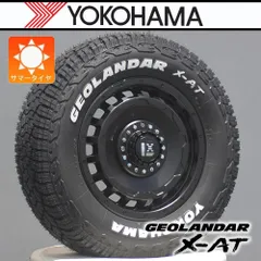 新品 デリカD5 RAV4 アウトランダー 16インチ タイヤホイールセット ヨコハマ ジオランダー X-AT G016 225/70R16 LEXXEL SwaGGer 4本セットのサムネイル