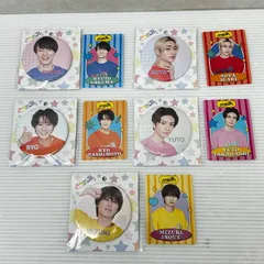 □【バラ売り不可】HiHi Jets 缶バッジ プロフィールカード 橋本涼 / 井上瑞稀 / 猪狩蒼弥 / 髙橋優斗 / 作間龍斗 まとめ売り 未開封品 smmetc093846