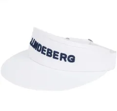 J.LINDEBERG(J.リンドバーグ) ビクター サンバイザー 白 (Free! サイズ)