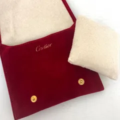 ✨美品✨Cartier カルティエ　時計収納ポーチ　ジュエリーケース　レッド