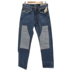 ギャップ GAP タグ付き ダブルニー デニムパンツ ジーンズ ボタンフライ W30 L32 インディゴ 赤耳 /FF