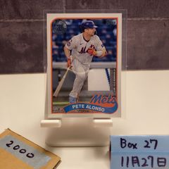 K*u様 Pete Alonso ピート・アロンソ Mets 25シリ Topp - メルカリ