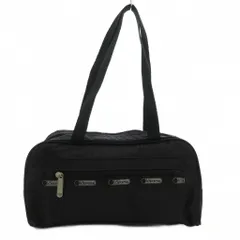 レスポートサック LesportSAC ハンドバッグ ミニボストン 肩掛け ナイロン 黒 ブラック /GV