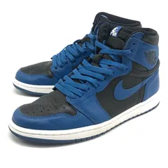 【倉吉店】NIKE | ナイキ スニーカー AIR JORDAN 1 RETRO HIGH OG 'DARK MARINA BLUE' 555088-404 ブルー 27cm 【126】