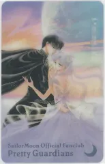 【中古】キャラカード セーラームーン＆タキシード仮面 2019年度会員証 「美少女戦士セーラームーン オフィシャルファンクラブ Pretty Guardians」 継続・新規入会特典