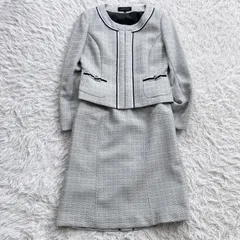 状態良 ESPRITMUR エスプリミュール  セットアップ ツイード セレモニー 入学フォーマル 卒業式 スーツ 古着 891253