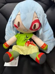 新品タグ付き 初音ミク ふわぷち L ぬいぐるみ DE:MONSTAR