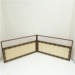 未使用 茶道具 利休梅 風炉先屏風 裏アジロ 上透かし 両面使い 元箱 未使用 茶道具 利休梅 風炉先屏風 裏アジロ 上透かし 両面使い 元箱