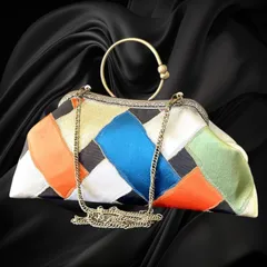 【No.722】着物リメイクバッグ、和風オリジナルバッグ、着物ショルダーバッグ