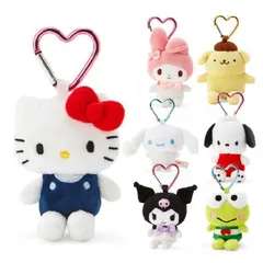 新型　サンリオ ミニマスコットホルダー ハート キティ 174459/マイメロディ 174611/ポムポムプリン 174670/シナモロール 174688 /ポチャッコ 174858 /クロミ 174726 /ケロッピ 174971　（どれか一つの価格です。）