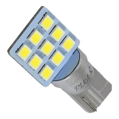 ピカキュウ トヨタ ライズ [A200A/A210A]対応 センタールームランプ LED T10 うちわ型 150ルーメン 日亜化学工業製素 9連 ルームランプ用LEDウエッジバルブ ホワイト 6500K 1個 68020 11-H-23