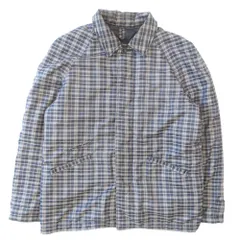 JOURNAL STANDARD ジャーナルスタンダード ジャケット ブルゾン 中綿 チェック柄 0-2060-0900-4 サイズ1 黒 ブラック 白 メンズ 古着 中古 USED