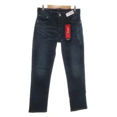 エドウィン EDWIN タグ付き JERSEYS レギュラーストレートパンツ デニム ジーンズ L スリムテーパード ダークインディゴ /AE