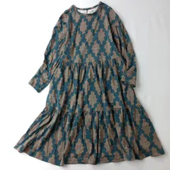 mina perhonen ミナペルホネン snow diamond ワンピース 日本製 150(113K＋9591)26H☆