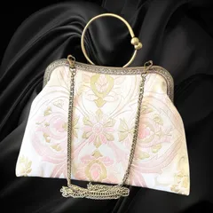 【No.726】着物リメイクバッグ、和風オリジナルバッグ、着物ショルダーバッグ