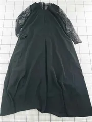 ◇ Θ エピックデイ epic day レースコンビネーションメローロングドレス ブラック系 S レディース E  【1601070014905】