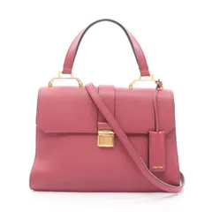 Miu Miu ミュウ ミュウ MADRAS マドラス ハンドバッグ