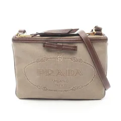 PRADA プラダ LOGO JACQUARD ロゴジャガード ショルダーバッグ