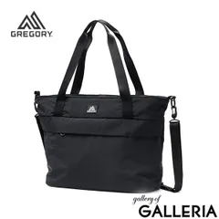 【日本正規品】 グレゴリー トートバッグ メンズ レディース 大きめ ファスナー付き A4 GREGORY 通勤 軽量 横型 おしゃれ ブランド ナイロン シンプル ショルダー 肩掛け 斜め掛け 2WAY 13L SUSZY スージートート エボニーブラックのサムネイル