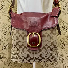 コーチ ショルダーバッグ シグネチャー サコッシュFZ7