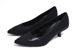 新品 SUCCESS WALK サクセスウォーク パンプス 23cm 3E WIN003 ポインテッド ブラック ワコール 5cm ヒール