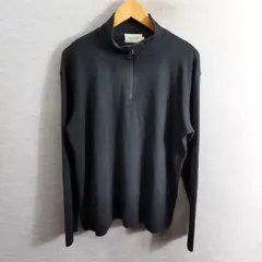 MEN'S BIGI SPILLO＆FILO メンズビギ ハーフジップ カットソー アクリル メンズ サイズ 3 ブラック系 DC A514のサムネイル