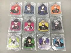 アニメグッズ アクリルチャーム アイドリッシュセブン Animal suits collection 全12種セット 七瀬陸 他 アイナナ BANDAI 未使用 2601LT023