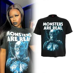 ヴェクナ Ｔシャツ【SPIRAL DIRECT】MONSTERS ARE REAL / STRANGER THINGS / Ｔシャツ  [G038M121]