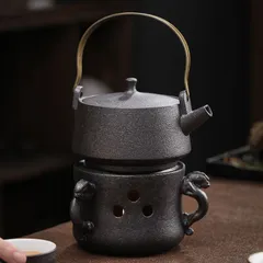 【未使用新品】古代風茶こし、ティートレイ、陶器製日本製カンフーティーセット、茶道アクセサリー、茶網