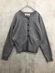 GENERAL IDEA essential cardigan ロゴ入り スタンダード 長袖 カーディガン sizeXS/グレー ■■ レディース