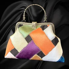 【No.731】着物リメイクバッグ、和風オリジナルバッグ、着物ショルダーバッグ