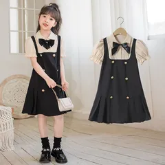 ワンピース キッズ 子供服 夏 ベビー服 女の子 ジュニア ワンピース 薄手 子ども服 おしゃれ かわいい 子供服 長袖 入学式 新生活 卒業式 