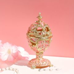 エッグアート オルゴール メリーゴーランド 幸せを運ぶエッグアート 馬