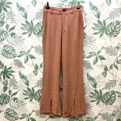 GR1482 AZUL by MOUSSY  背面ウエストゴムパンツ ピンクベージュ S