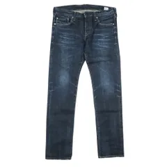 美品 RED CARD レッドカード トゥモローランド コットン デニム ジーンズ パンツ ボトムス ボタンフライ 32 青 インディゴブルー  メンズ 古着 中古 USED