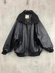 Java ジャバ JV1070055 フェイクレザー ジャケット sizeM/黒 ◆■ レディース