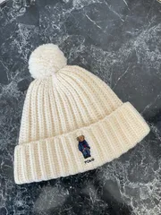 polo Ralph Lauren ラルフローレン ポンポンビーニー ベア ニット帽