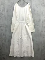 Ungrid アングリッド 112250350501 バックギャザー ワンピース sizeS/アイボリー ■■ レディース