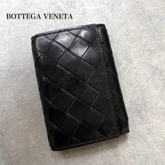 BOTTEGA VENETA ボッテガヴェネタ マキシイントレチャート 6連キーケース ブラック 黒 カーフレザー メンズ レディース