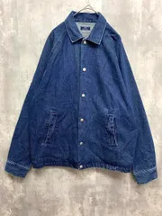 URBAN RESEARCH ITEMS アーバンリサーチアイテムズ it14-17a010 スナップボタン デニムコーチ ジャケット sizeM/青 ■■ メンズ