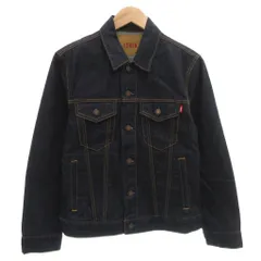 エドウィン EDWIN デニムジャケット ジージャン Gジャン S ロゴ ダークインディゴ GET599 /AE