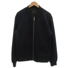 ザラマン ZARA MAN キルティングブルゾン ジャケット 中綿 ジップアップ XL 紺 ネイビー /GV