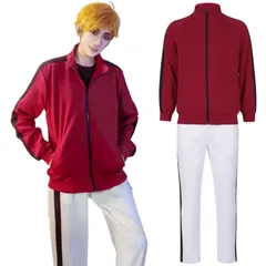 新品 [神併良品] ハイキュー! コスプレ 烏野高校 音駒高校 白鳥沢学園 青葉城西高校 梟谷学園 伊達工業高校 黒狼隊 コスプレ衣装 運動服 長袖 バレーボールウエア Haikyuu cosplay