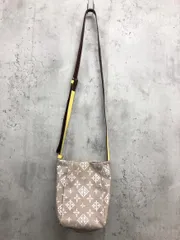 russet ラシット 総柄 ミニ 縦型 ショルダー バッグ ベージュ ■■ レディース